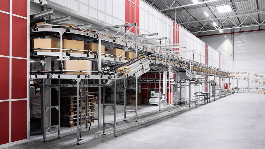 sistemas de conveyors o cintas transportadoras integradas con un almacén AutoStore de Element Logic